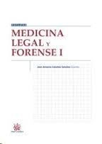 MEDICINA LEGAL Y FORENSE I