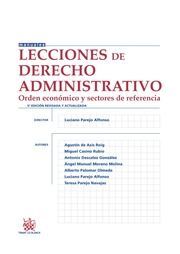 LECCIONES DE DERECHO ADMINISTRATIVO. ORDEN ECONÓMICO Y SECTORES DE REFERENCIA