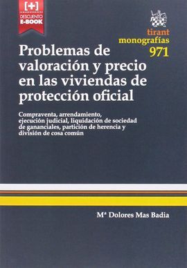 PROBLEMAS DE VALORACION Y PRECIO VIVIENDAS PROTECCION OFICIAL
