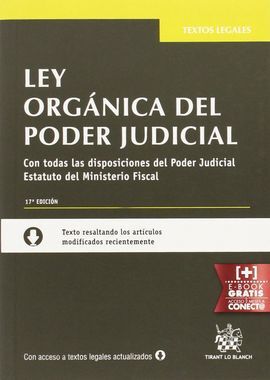 LEY ORGANICA PODER JUDICIAL