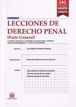 LECCIONES DE DERECHO PENAL ( PARTE GENERAL)