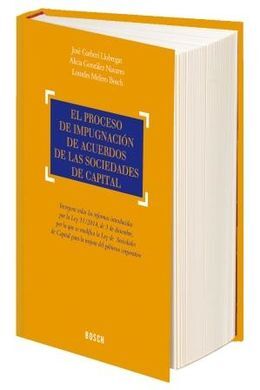 EL PROCESO DE IMPUGNACIÓN DE ACUERDOS DE LAS SOCIEDADES DE CAPITAL