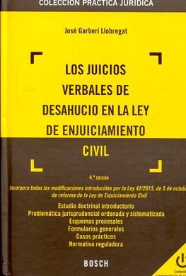 LOS JUICIOS VERBALES DE DESAHUCIO EN LA LEY DE ENJUICIAMIENTO CIVIL