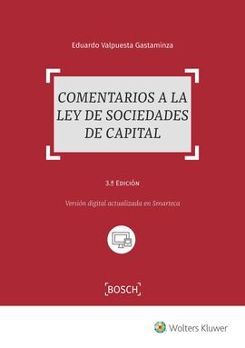 COMENTARIOS A LA LEY DE SOCIEDADES DE CAPITAL 2018