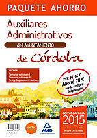 PAQUETE AHORRO AUXILAR AYUNTAMIENTO DE CORDOBA (CONTIENE  VOLUME I, II Y TEST Y