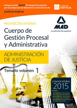 CUERPO DE GESTIÓN PROCESAL Y ADMINISTRATIVA DE LA ADMINISTRACIÓN DE JUSTICIA (PR