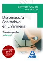 DIPLOMADO/A SANITARIO/A EN ENFERMERÍA DEL INSTITUTO CATALÁN DE LA SALUD. TEMARIO