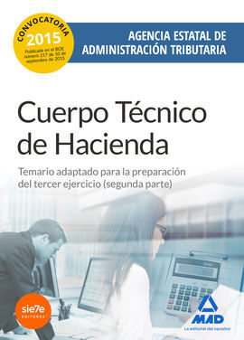 CUERPO TÉCNICO DE HACIENDA. AGENCIA ESTATAL DE ADMINISTRACIÓN TRIBUTARIA. TEMARI