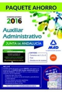 PAQUETE AHORRO AUXILIAR ADMINISTRATIVO JUNTA ANDALUCIA