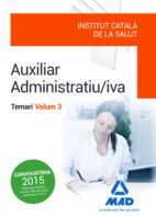 AUXILIAR ADMINISTRATIU/IVA TEMARI V.3 ICS
