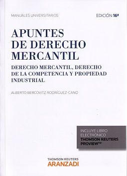 APUNTES DE DERECHO MERCANTIL (PAPEL + E-BOOK)