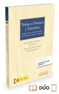 TRABAJO A DISTANCIA Y TELETRABAJO   (PAPEL + E-BOOK)