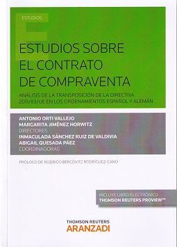 ESTUDIOS SOBRE EL CONTRATO DE COMPRAVENTA