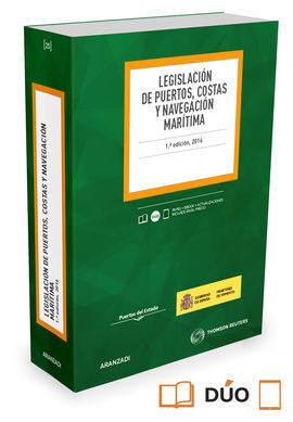 LEGISLACIÓN DE PUERTOS, COSTAS Y NAVEGACIÓN MARÍTIMA ( PAPEL + E-BOOK )