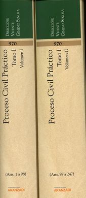 PROCESO CIVIL PRÁCTICO. TOMO II. VOL. I Y II (DÚO)