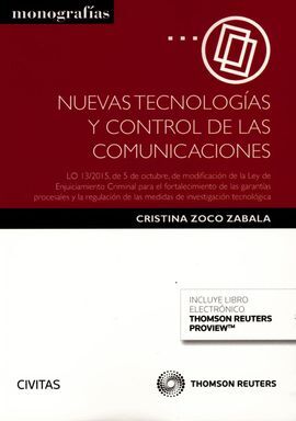 NUEVAS TECNOLOGIAS Y CONTROL DE COMUNICACIONES LO 13/2015