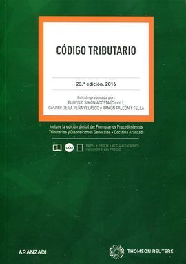 CÓDIGO TRIBUTARIO 23ª ED. 2016