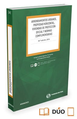 ARRENDAMIENTOS URBANOS, PROPIEDAD HORIZONTAL, VIVIENDAS DE PROTECCIÓN OFICIAL Y
