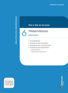 DÍA A DÍA - MATEMÁTICAS 6-1 PRIM (CAST/EUSK)