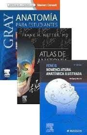 PACK ANATOMÍA PARA ESTUDIANTES +NOMENCLATURA ANATÓMICA ILUSTRADA +ATLAS DE ANATO
