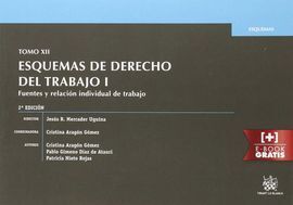 ESQUEMAS DE DERECHO DEL TRABAJO I. TOMO XII. FUENTES Y RELACIÓN