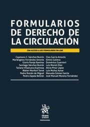 FORMULARIOS DE DERECHO DE LA CIRCULACIÓN