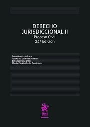 DERECHO JURISDICCIONAL II. PROCESO CIVIL. 24ª ED.  2016