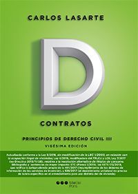 2018 PRINCIPIOS DERECHO CIVIL TOMO III CONTRATOS