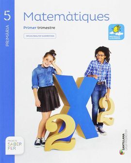 MATEMATIQUES - 5º ED. PRIM. - SABER FER  2017