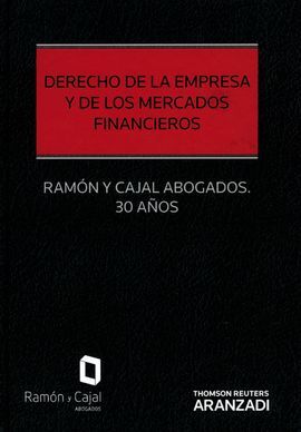DERECHO DE LA EMPRESA Y DE LOS MERCADOS FINANCIEROS