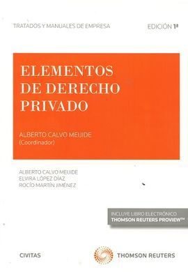 ELEMENTOS DE DERECHO PRIVADO