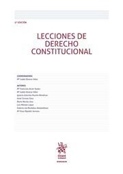 LECCIONES DE DERECHO CONSTITUCIONAL (5ª ED.)