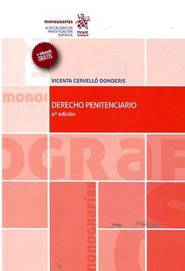 DERECHO PENITENCIARIO (4ª ED.)