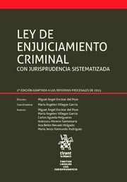 LEY DE ENJUICIAMIENTO CRIMINAL CON JURISPRUDENCIA SISTEMATIZADA