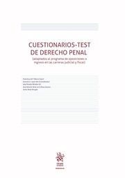 CUESTIONARIOS-TEST DE DERECHO PENAL