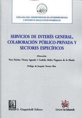 SERVICIOS DE INTERÉS GENERAL, COLABORACIÓN PÚBLICO PRIVADA Y SECTORES ESPECÍFICO