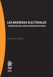 LAS BARRERAS ELECTORALES GOBERNABILIDAD VERSUS REPRESENTATIVIDAD