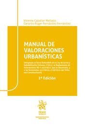 MANUAL DE VALORACIONES URBANÍSTICAS