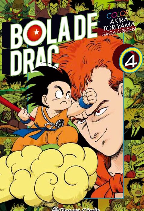 BOLA DE DRAC COLOR ORIGEN I CINTA VERMELLA Nº 04/08