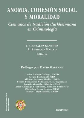ANOMIA, COHESIÓN SOCIAL Y MORALIDAD