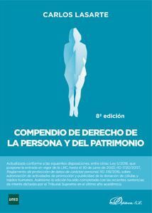 COMPENDIO DE DERECHO DE LA PERSONA Y DEL PATRIMONIO 8º ED 2018 ** DYKI