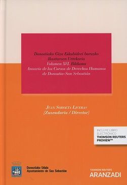 ANUARIO DE CURSOS DE DERECHOS HUMANOS DONOSTIA SAN SEBASTIAN