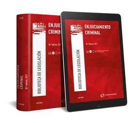 ENJUICIAMIENTO CRIMINAL. 38ª ED. 2017