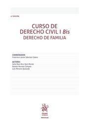 CURSO DE DERECHO CIVIL I BIS, DERECHO DE FAMILIA