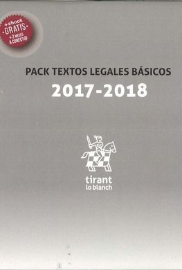 PACK TEXTOS LEGALES BÁSICOS 2017-2018