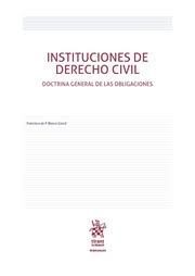 INSTITUCIONES DE DERECHO CIVIL