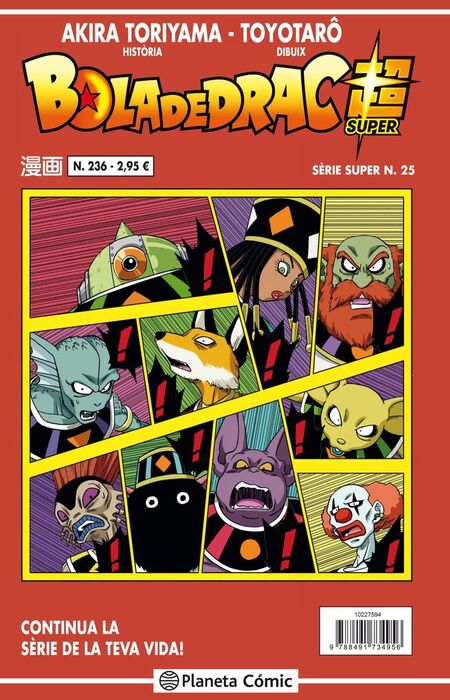 BOLA DE DRAC SERIE VERMELLA Nº236