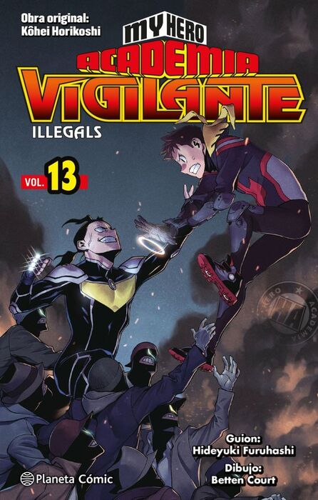 MY HERO ACADEMIA VIGILANTE ILLEGALS Nº13/15
