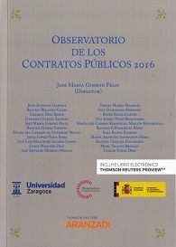 OBSERVATORIO DE LOS CONTRATOS PUBLICOS 2016