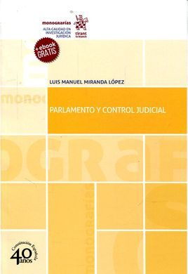 PARLAMENTO Y CONTROL JUDICIAL